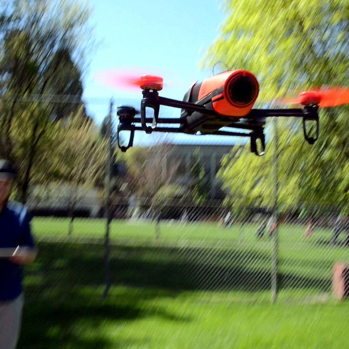 Parrot BeBop in flight 4