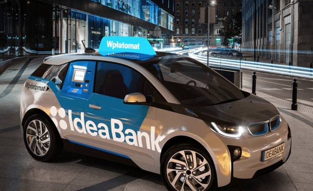 BMW i3 Idea Bank ATM