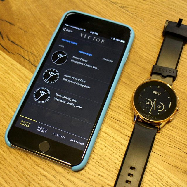Vector Watch phone scale