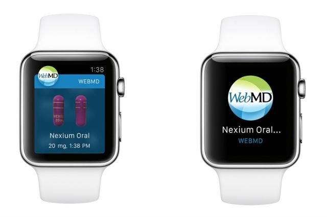 apple watch health apps web md app