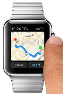 Apple Watch Maps