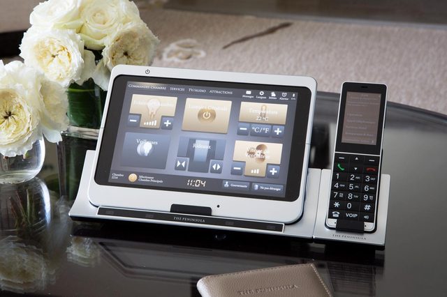 peninsula hotel tablet