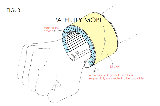 samsung bangle patent