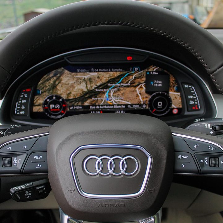 2016 audi q7 first drive steering wheel
