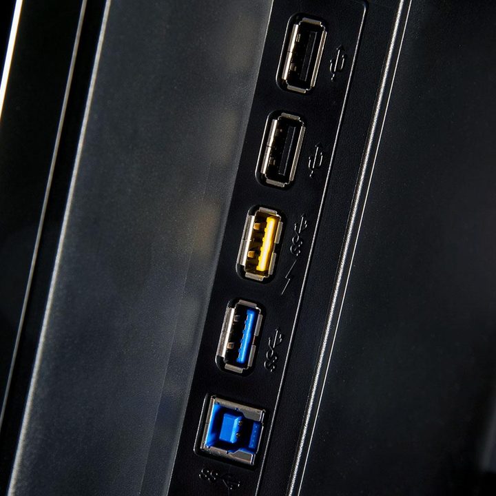 AOC U2868PQU side ports