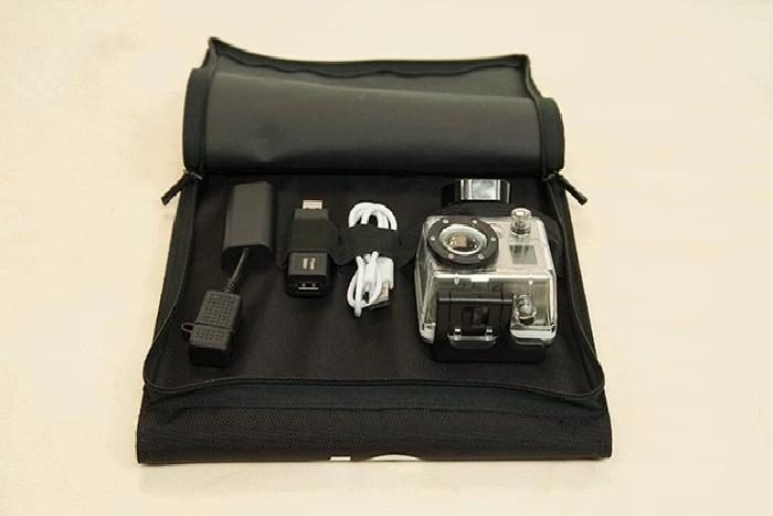 Badger solar charger unzipped