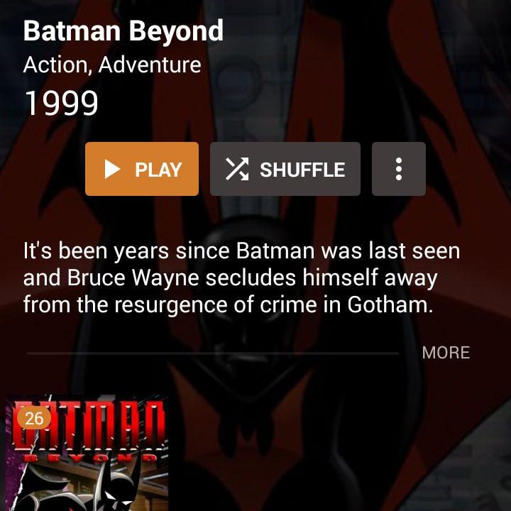 BlackBerry Leap screenshot batman