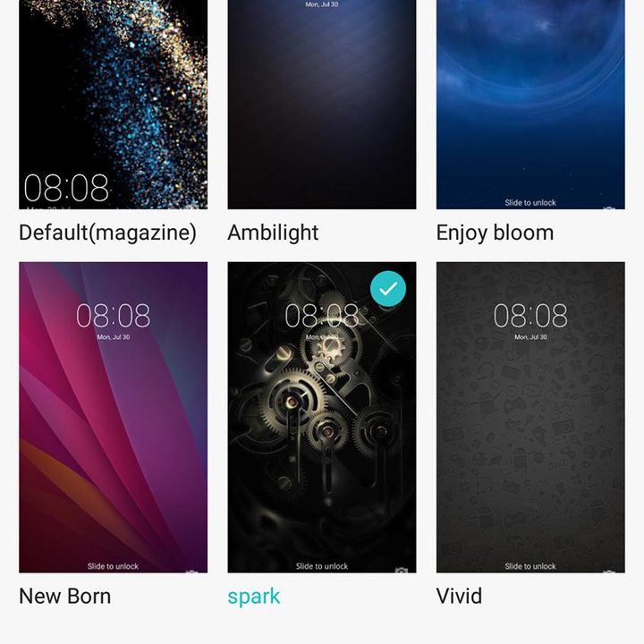 Huawei P8 Screenshot