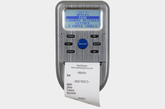 SmartShopper Voice-Recognition Grocery-List Organizer