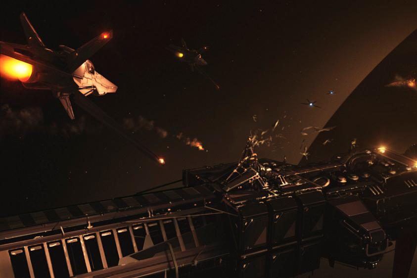 spacefighter inc kickstarter announcement starfighter 1