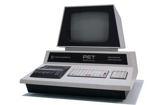 A typical Commodore PET.