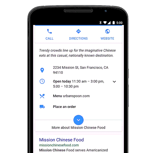 google-search-food
