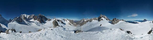 mont blanc gigapixel image