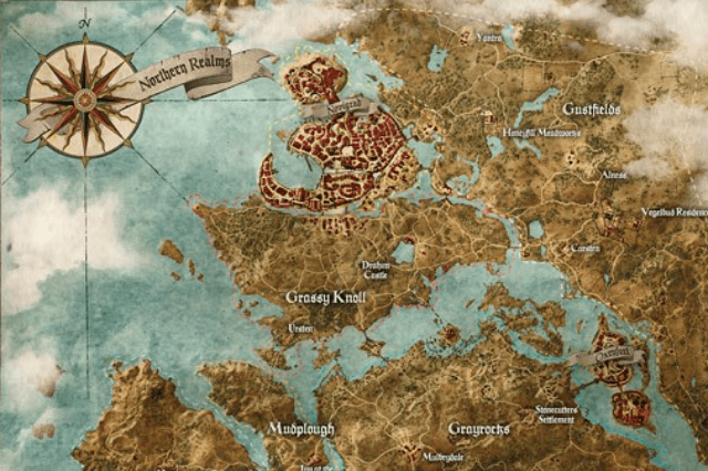 witcher 3 map