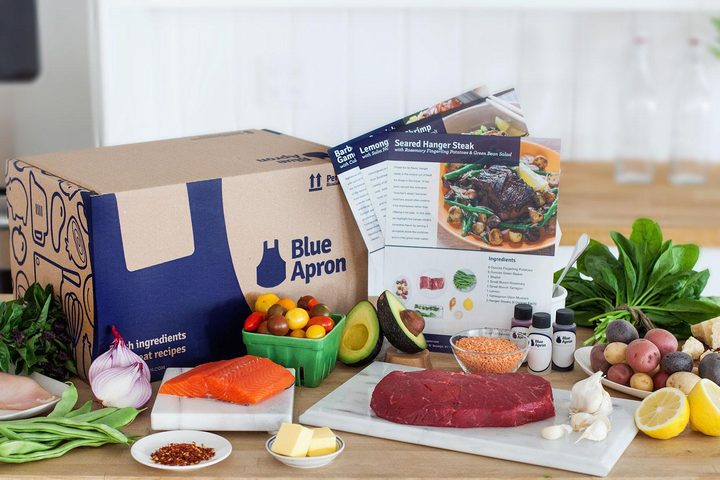 Blue Apron meal subscription service