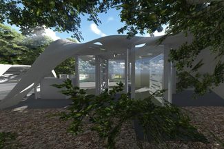 D-Shape 3d Printed Estate House