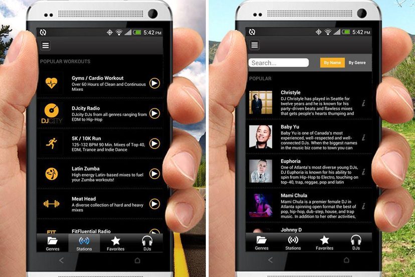 FIT exercise fitness music app