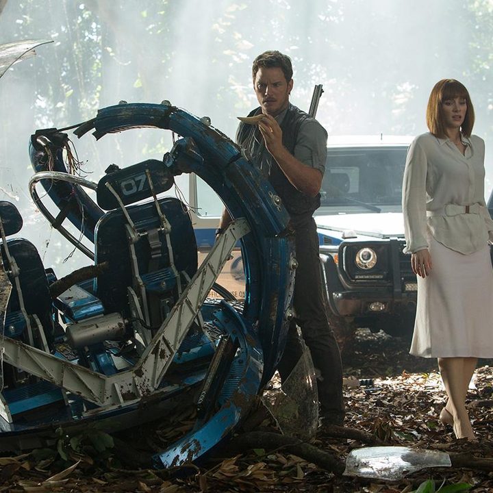 jurassic world interview chris pratt bryce dallas howard colin trevorrow screenshots broken machine
