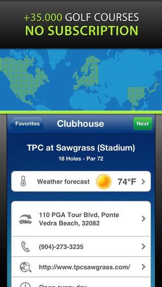 piq golf sensor mobitee gps rangefinder scorecard flyover screen4