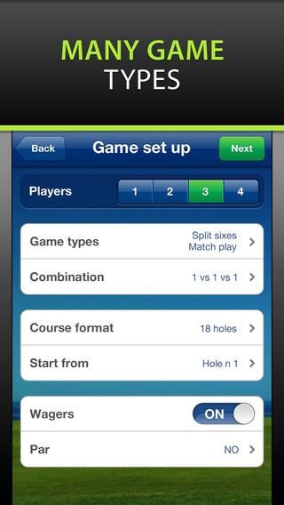 piq golf sensor mobitee gps rangefinder scorecard flyover screen5