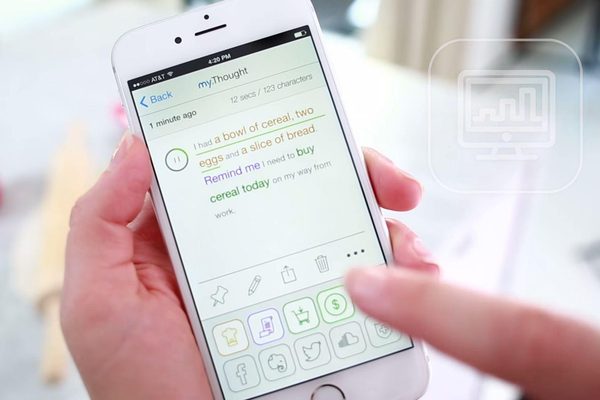 myle thought catcher voice recognition program platform
