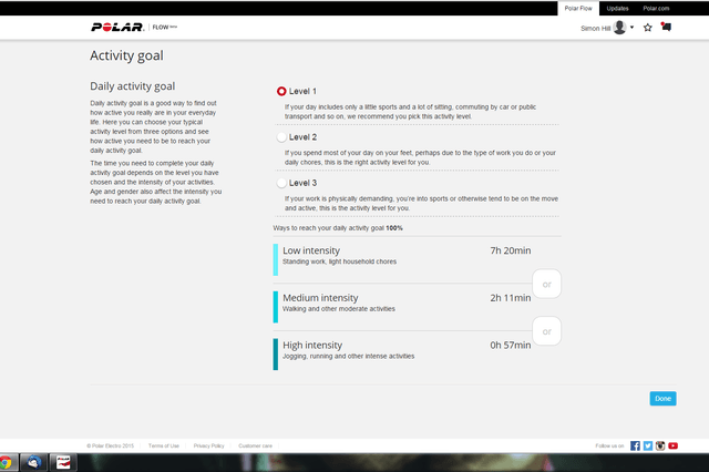 Polar A300 PC Screenshot