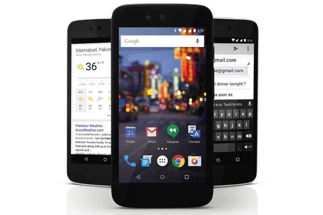 The Android One QMobile A1 for Pakistan