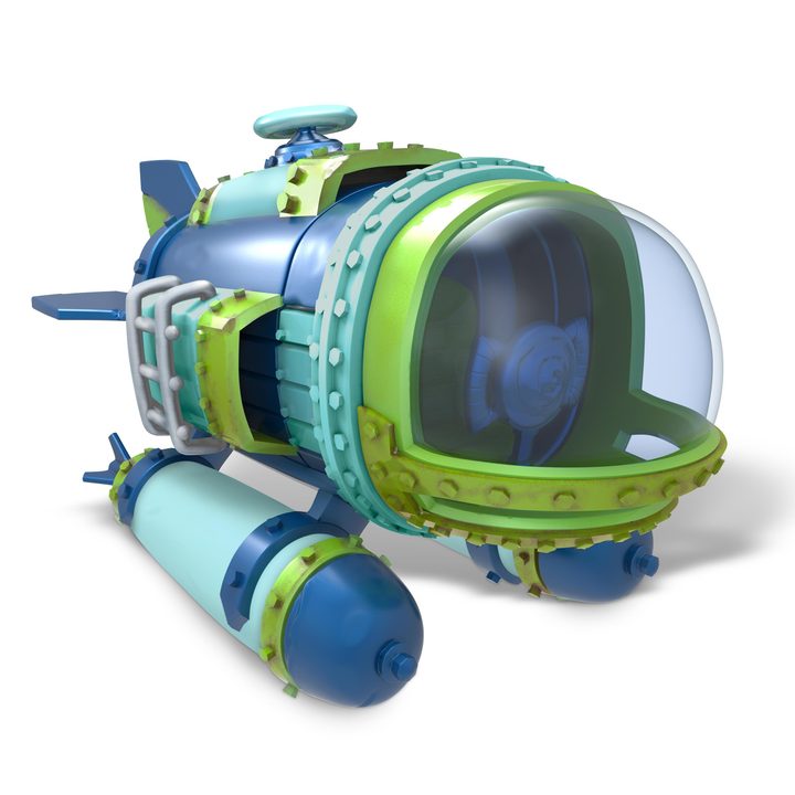 skylanders superchargers announcement ssc keyshot divebomber fin hires