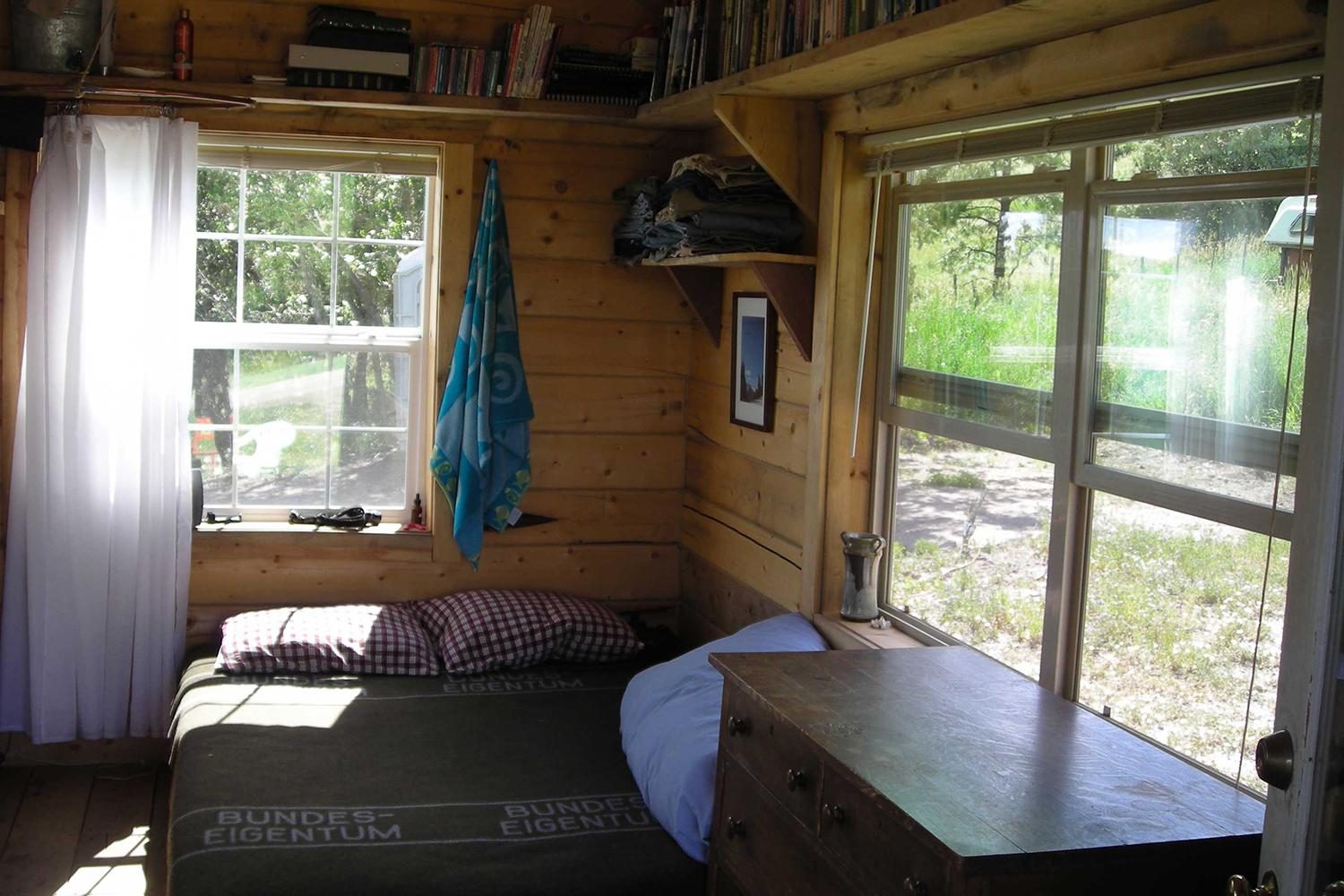 retreat from society and relax in these idyllic cabins around the world ski hut 4