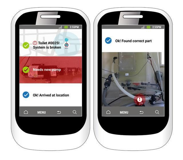 Toilet of Future app