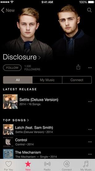 apple music hands on screen 6