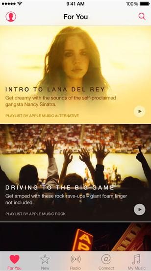 apple music hands on screen 8