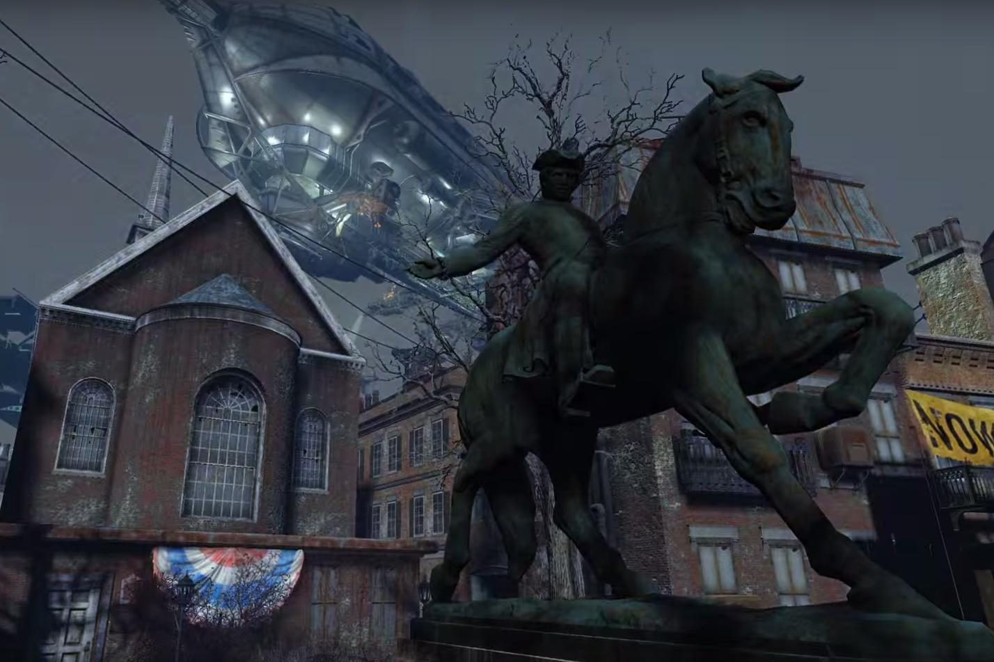 fallout 4 announcement trailer paul revere