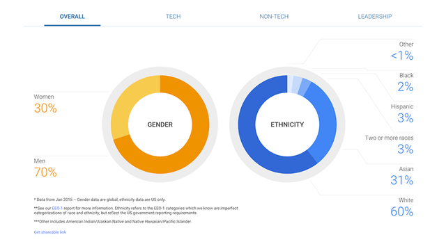 google diversity