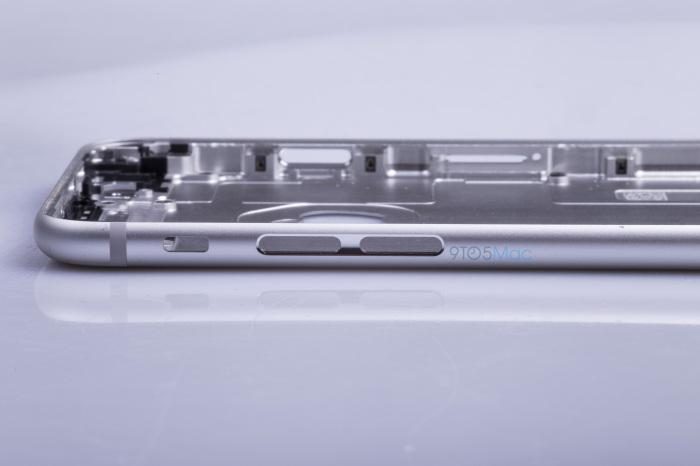say hello to the iphone 6s leaked images of metal frame reveal no changes chassis 05