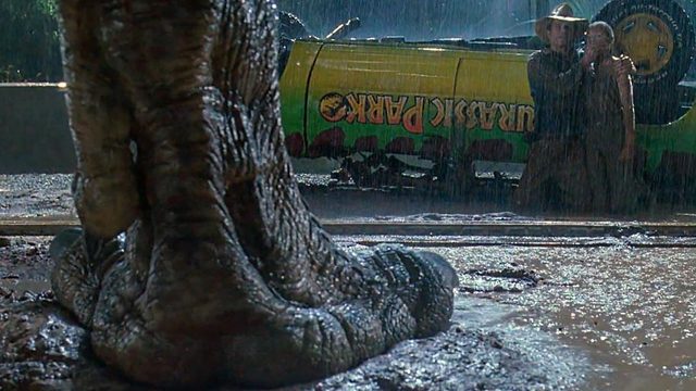 jurassic park t-rex foot