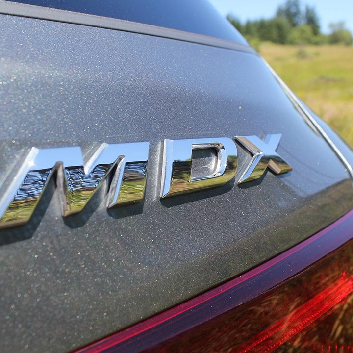 2015 Acura MDX SH AWD back badge