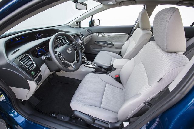 2015 Honda Civic EX interior front