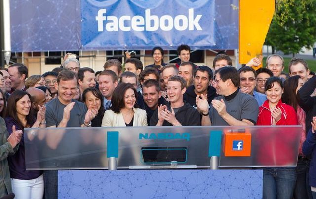 Mark Zuckerberg takes Facebook public