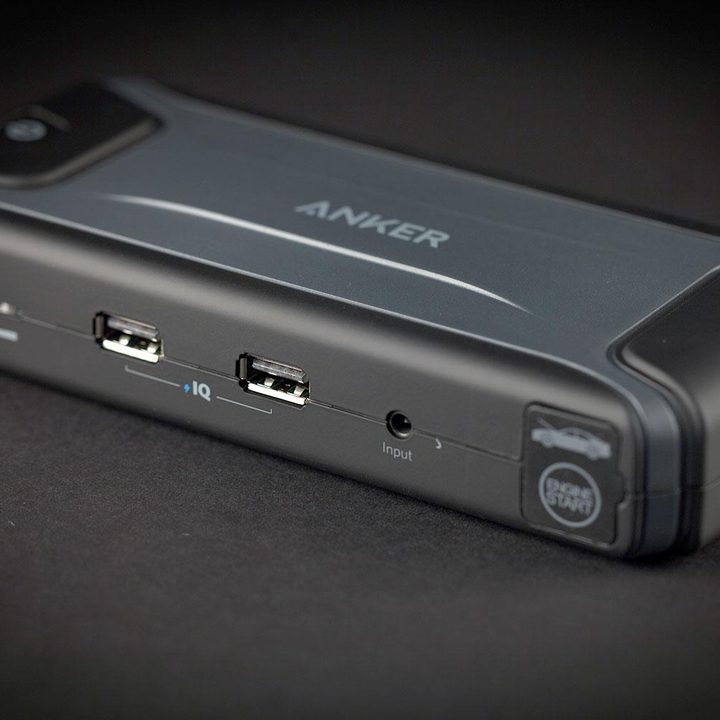 Anker Jump Starter front angle close