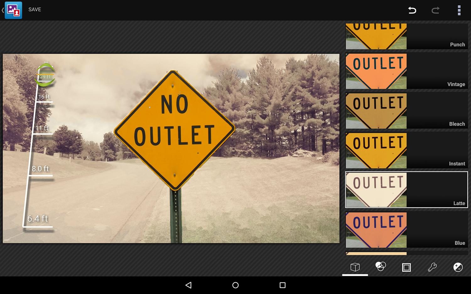 dell venue 10 7000 series review camera filter tool 03a