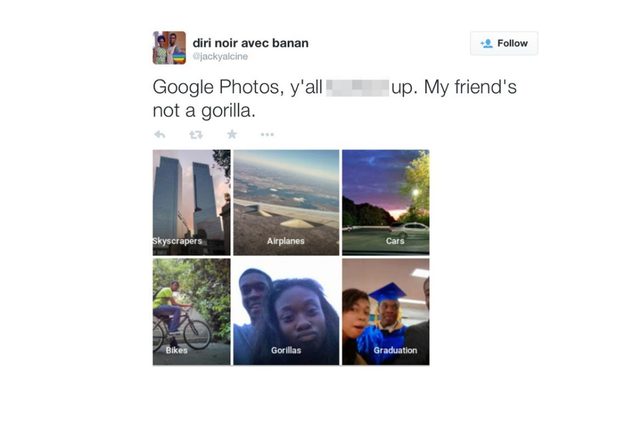 Offensive Google Facial Recognition Error