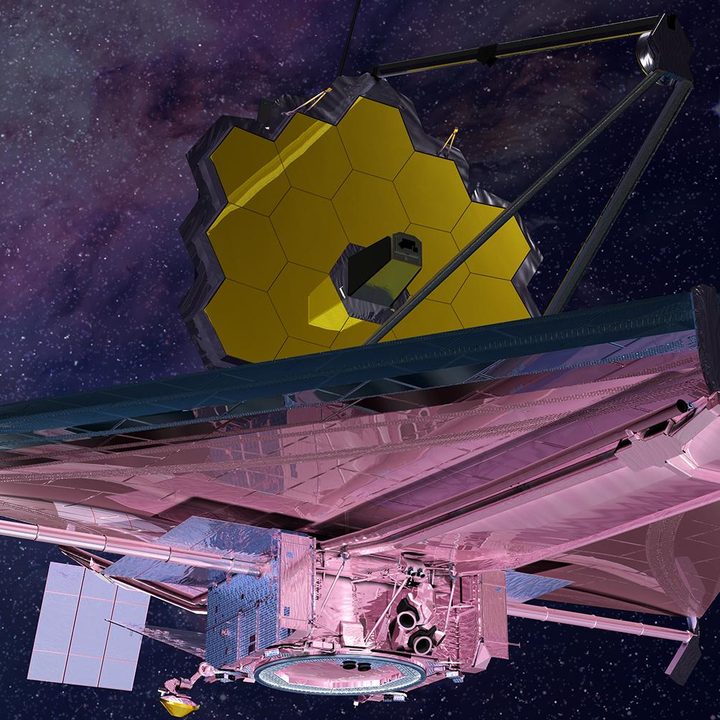 Artist's conception of the James Webb Space Telescope