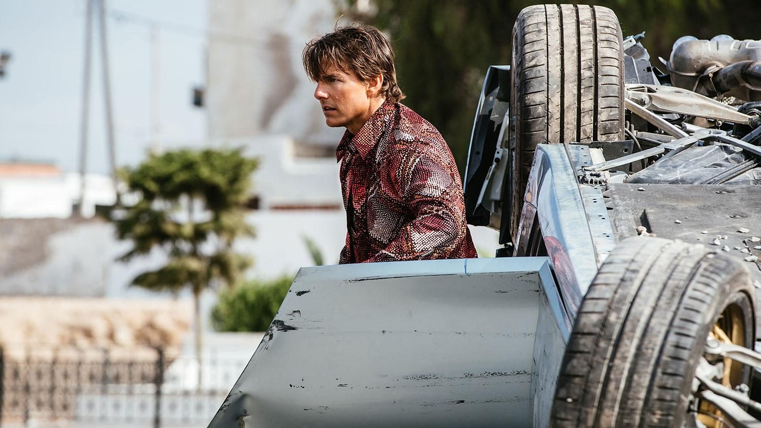Tom Cruise in Mission: Impossible Rogue Nation