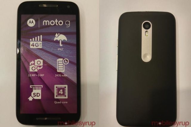 Moto G 2015 IPX7