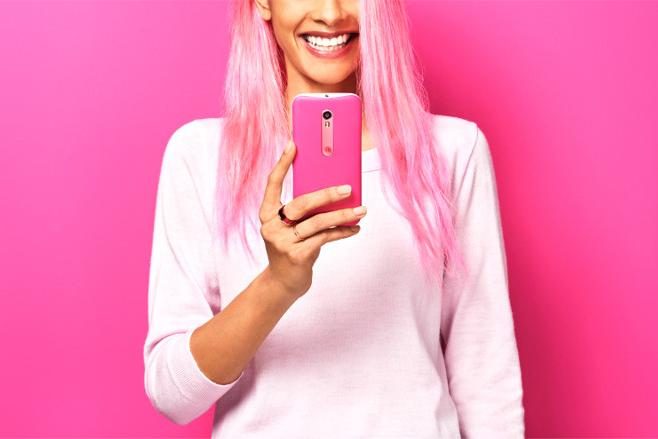 motorola moto g 2015 news white back pink shell