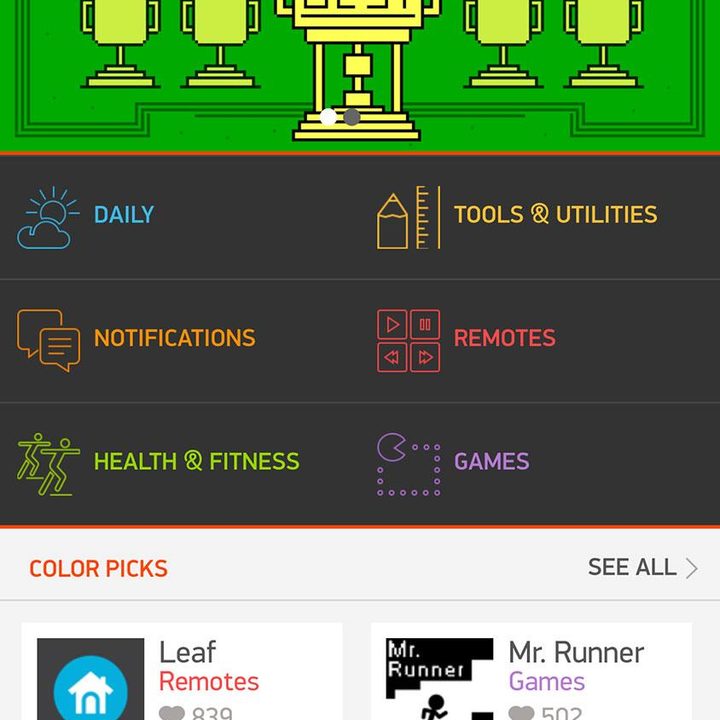 pebble time review app screenshot apps