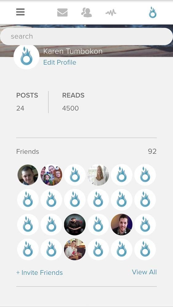 roust social network news and interview mobile screenshot 3