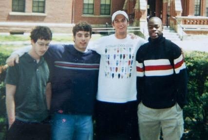 Zuck and his Harvard dorm roommates