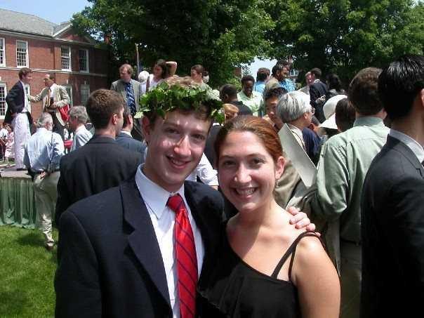 Zuckerberg at his high school graduation